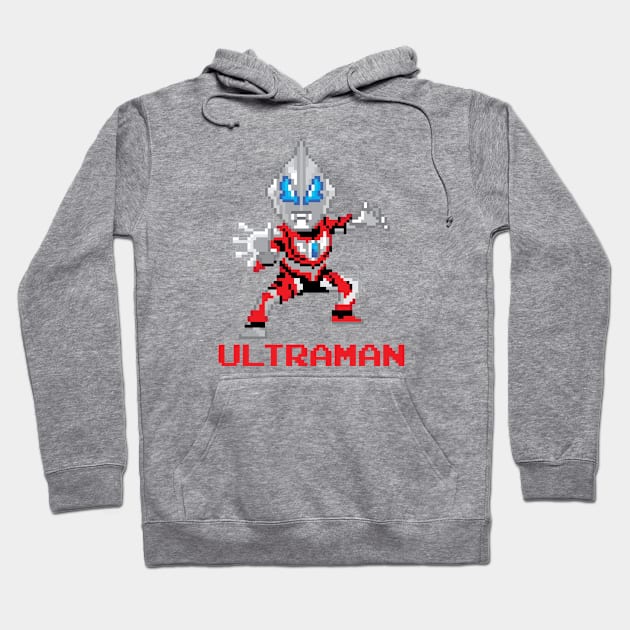 Ultraman Pixel Characters Hoodie by Rebus28